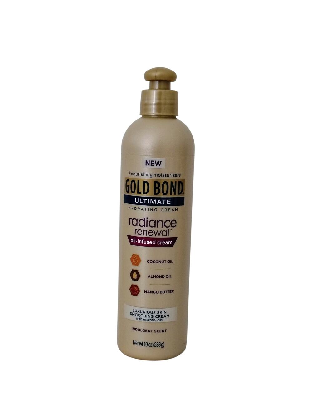 Gold Bond Radiance Hydrating Cream Coconut Argan Oil Infused Mango Butter 10 oz